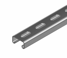 1 x Length of 41 x 21 x 2.5mm Slotted Channel 3 Metre Strut Uni Slott Slot 3Mtr