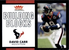 2003 Fleer Tradition #235 David Carr Houston Texans