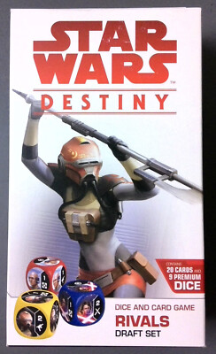Star Wars Destiny Dice & Card Game Rivals Draft Set - Factory Sealed - FFG 2018
