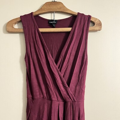Rue 21 Burgundy Asymmetrical Midi Dress | eBay Rue 21 Burgundy Asymmetrical Midi Dress | eBay