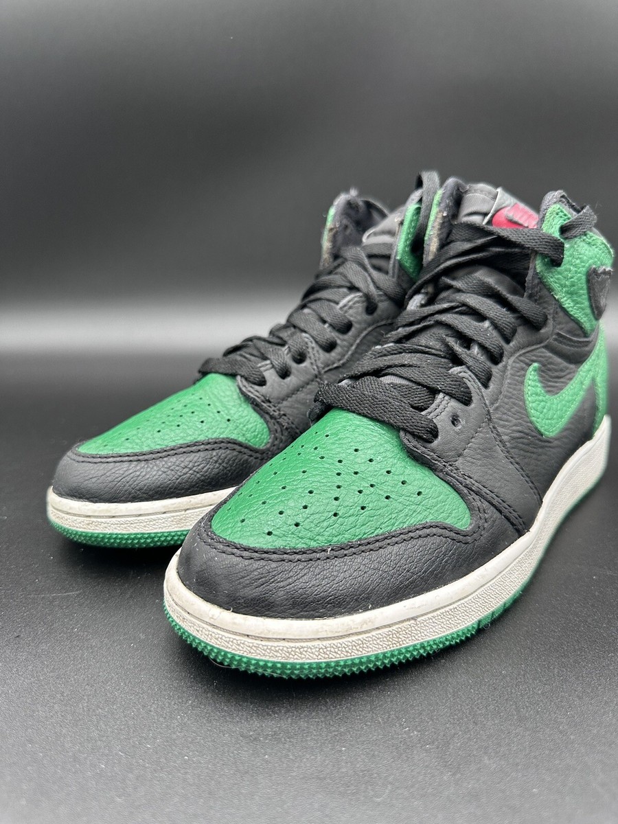 Nike Jordan 1 Retro High Pine Green Black 2.0 GS, Size 5Y | eBay