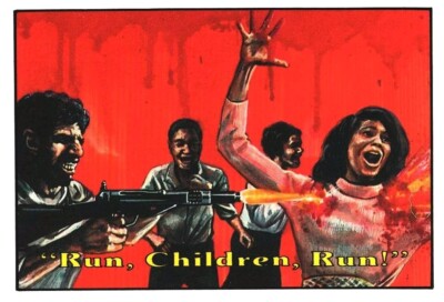 #33 Terrorist Attack Vintage Trading Card 1987