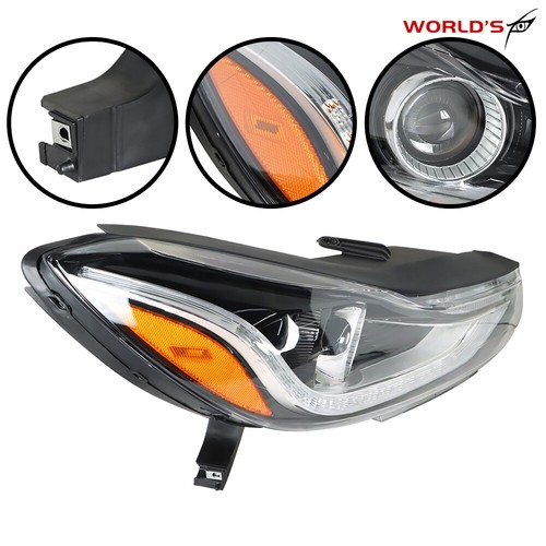 Headlight For Chevy Trax 2017-2019 Projector Headlamp w/LED DRL Passenger Side - Picture 6 of 15