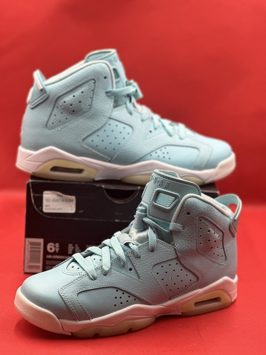 Nike Air Jordan 6 VI Retro GG Pantone GS Still Blue White Nike Air Jordan 6 VI Retro GG Pantone GS Still Blue White