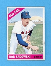 1966 Topps #523 Bob Sadowski Boston Red Sox Baseball Card EX