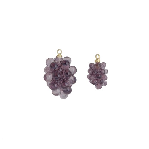 Traube Brombeere Charm Anhänger, SKU #LK1226 - Bild 4 von 8