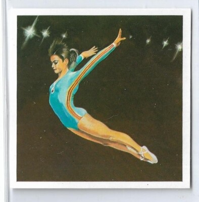 SWEET 1983 LYONS MAID ~ NADIA COMANECI ~ OLYMPIC GYMNASTICS CARD ~ MULTIPLES