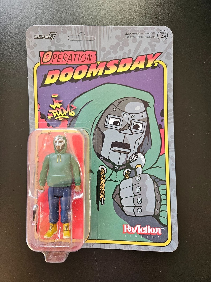 MF DOOM x SUPER7 - Operation DOOMSDAY Reaction Figure