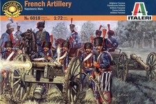 Italeri 1/72 6018 Napoleonic French Line/Guard Artillery Napoleonic Wars
