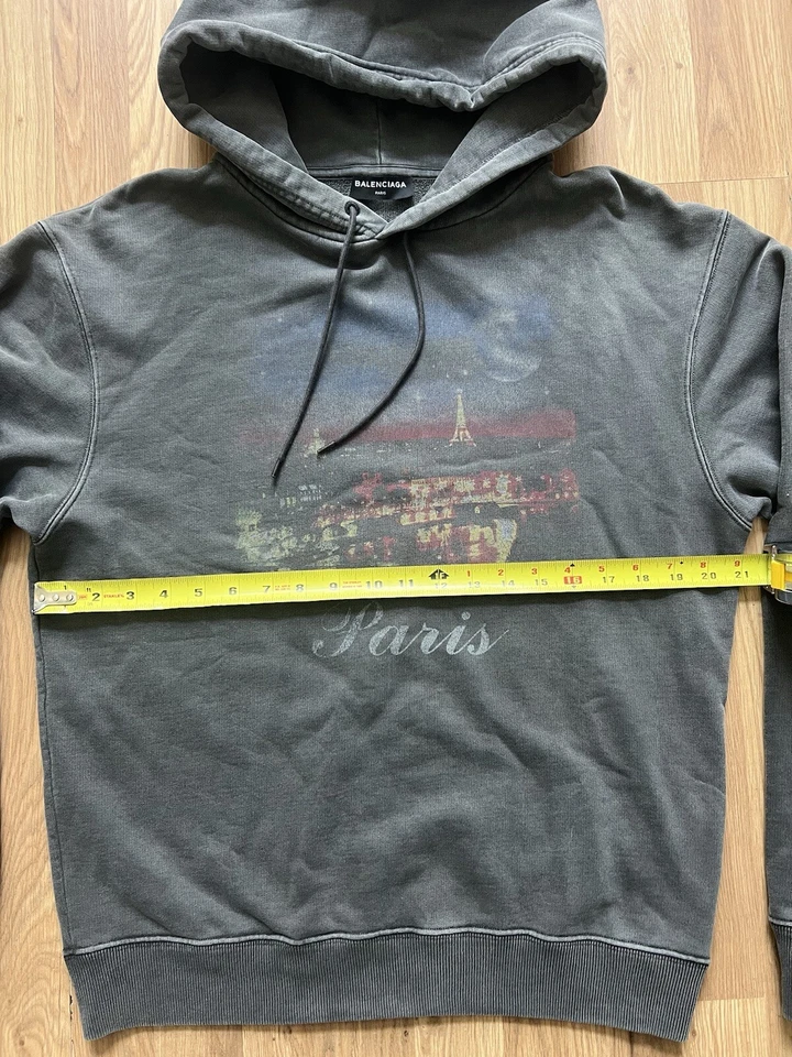 Sudadera con capucha Balenciaga Paris Foto 3 de 4