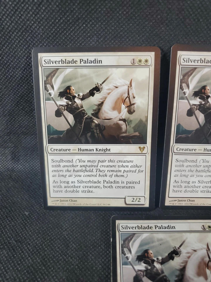 3x Silverblade Paladin Avacyn Restored 2xNM 1xLP MTG Magic The Gathering MTG ** - Image 2 of 4