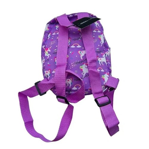 Kendall + Kylie Mini 8'' Purple Unicorn Backpack NWT NEW ~ FREE SHIPPING! - Picture 2 of 7