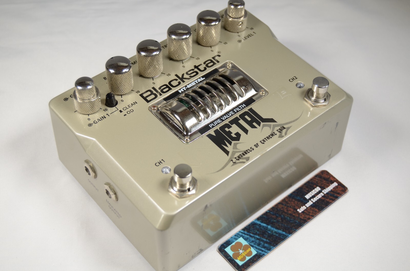 Blackstar HTMETAL Distortion Guitar Effect Pedal Vacuum Tube Pedal eBay