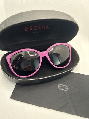 NEW ESCADA SES 343S Purple Jewel Sunglasses w Case Retail $290