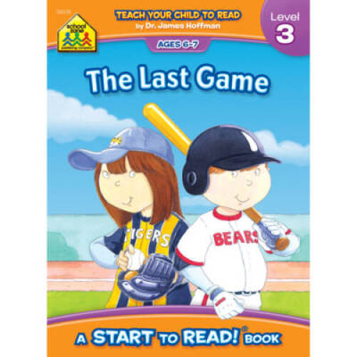 The Last Game - level 3 (A School Zone Start to Read Book Level 3) - GOOD