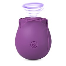 Rose Sucking Clitoral Vibrator 10 Speed Clitoral Stimulator Sex Toy for Women