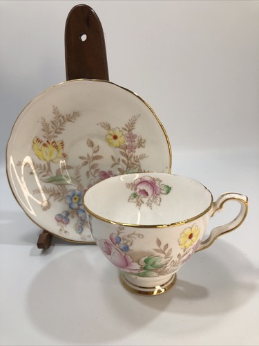 Royal Stafford England ROSEBOUGH Cup & Saucer Set