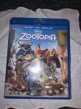 Zootopia BD/DVD Blu-ray - Blu-ray By Ginnifer Goodwin - VERY GOOD