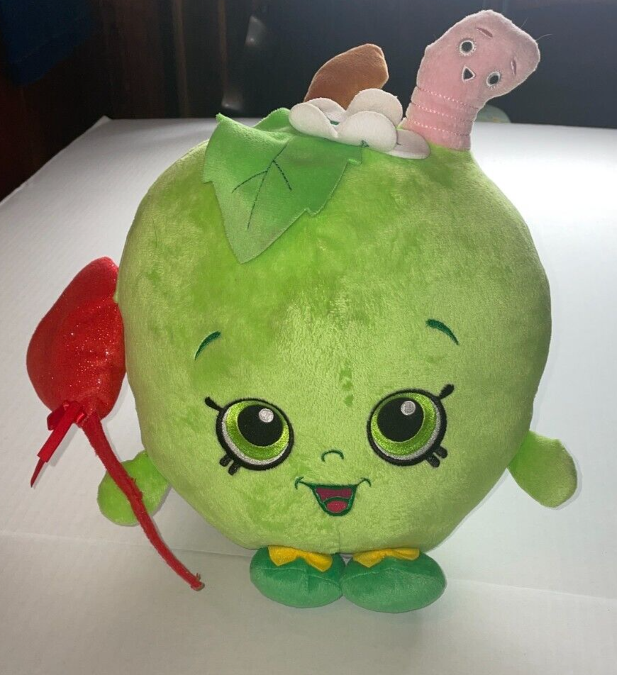 Shopkins Apple Blossom Plush Toy 2013 12” Just Play Moose