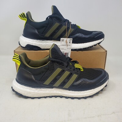 Men's Adidas Ultraboost C.RDY DNA Running Shoe / Black Yellow / G54966 / Size 7