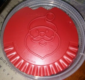 Babbo Natale 4 Nutella.Nutella Stampino Per Biscotti Rosso Babbo Natale Stampo Decora Dolci Nuovo Ebay