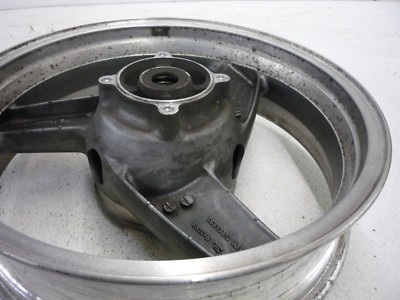 KAWASAKI ZX 600 D 90-93 ZX600D BACK REAR RIM WHEEL GRAY 17X4