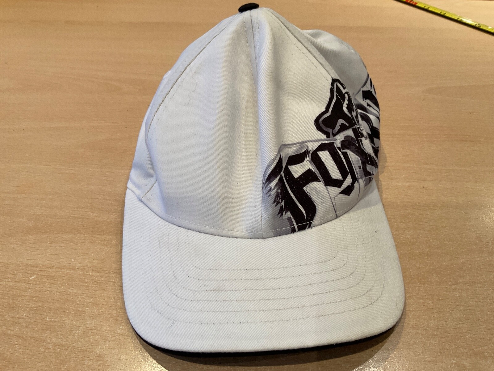 FOX RIDERS BASEBALL CAP ADJSUTABLE HAT BLACK WHIT… - image 2