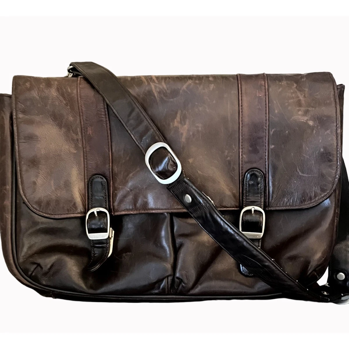Samsonite leather weekender sales