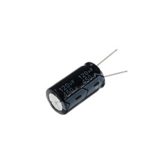 1PCS 120uF 450V 120MFD 18 35mm Aluminum Electrolytic Capacitor