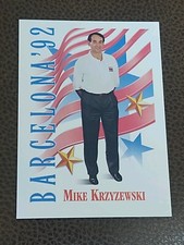1991 1992 🔥 Skybox Mike Krzyzewski RC DREAM TEAM BARCELONA USA card #542🔥