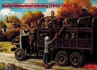 Icm 35635 - Soviet Motorized Infantry 1943 1945 - Russische Soldaten - 1:35