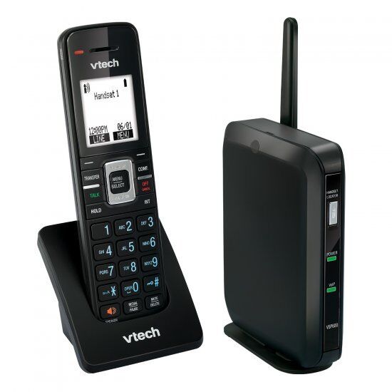 Vtech VSP600 ErisTerminal 6 Lines SIP Dect Cordless IP Phone w/ 2 Handsets