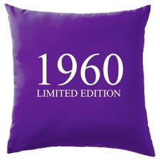 Limitierte Auflage 1960 - Kissen - Geburtstagsgeschenk 64. Geschenk Alter