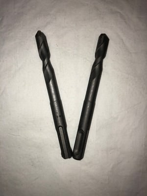 Qty 2 SDS Rotary Hammer Drill Bits 3/8'' x 4 1/4'' fit Hilti Bosch DeWalt Mikita