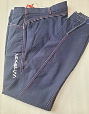 JOHN WHITAKER LADIES SELF SEAT BREECHES ,NAVY,(B0243003)