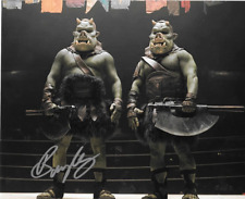 * BARRY HANLEY * signed 8x10 photo * THE MANDALORIAN * GAMORREAN FIGHTER * 11 * BARRY HANLEY * signed 8x10 photo * THE MANDALORIAN * GAMORREAN FIGHTER * 11