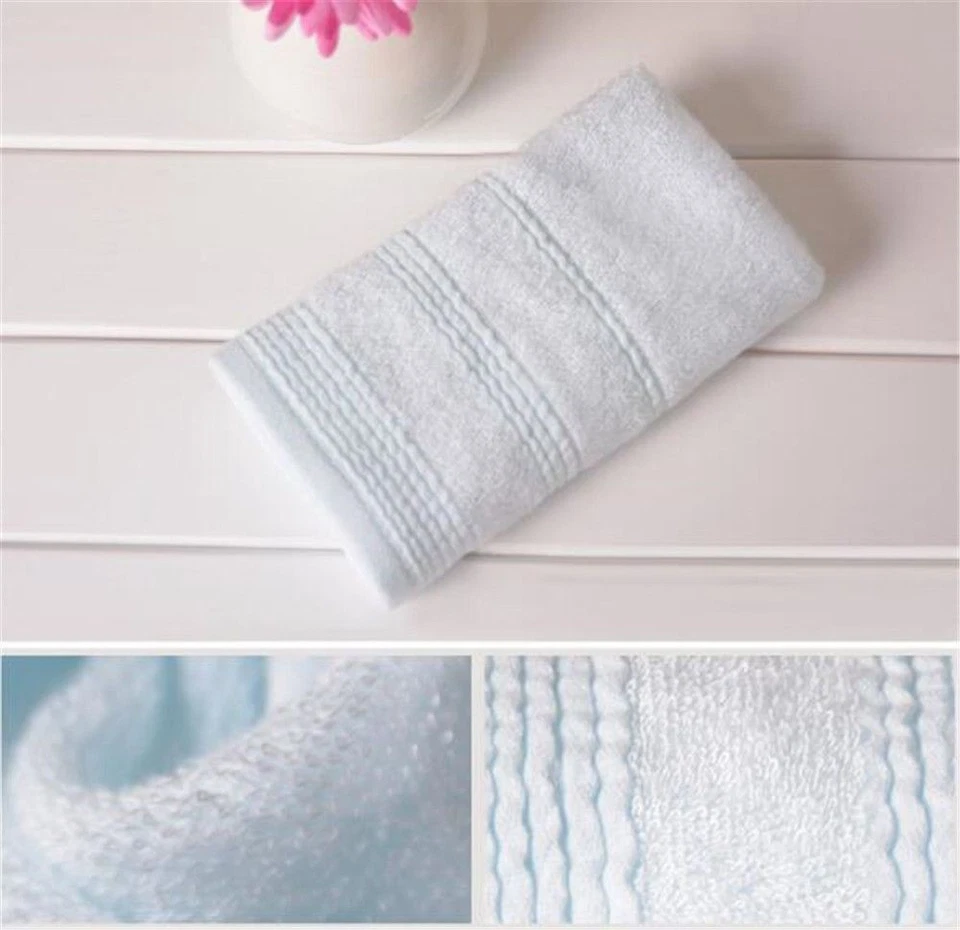 Toalla facial grande de fibra de bambú para gimnasio playa natación camping viajes deportes yoga Foto 4 de 4