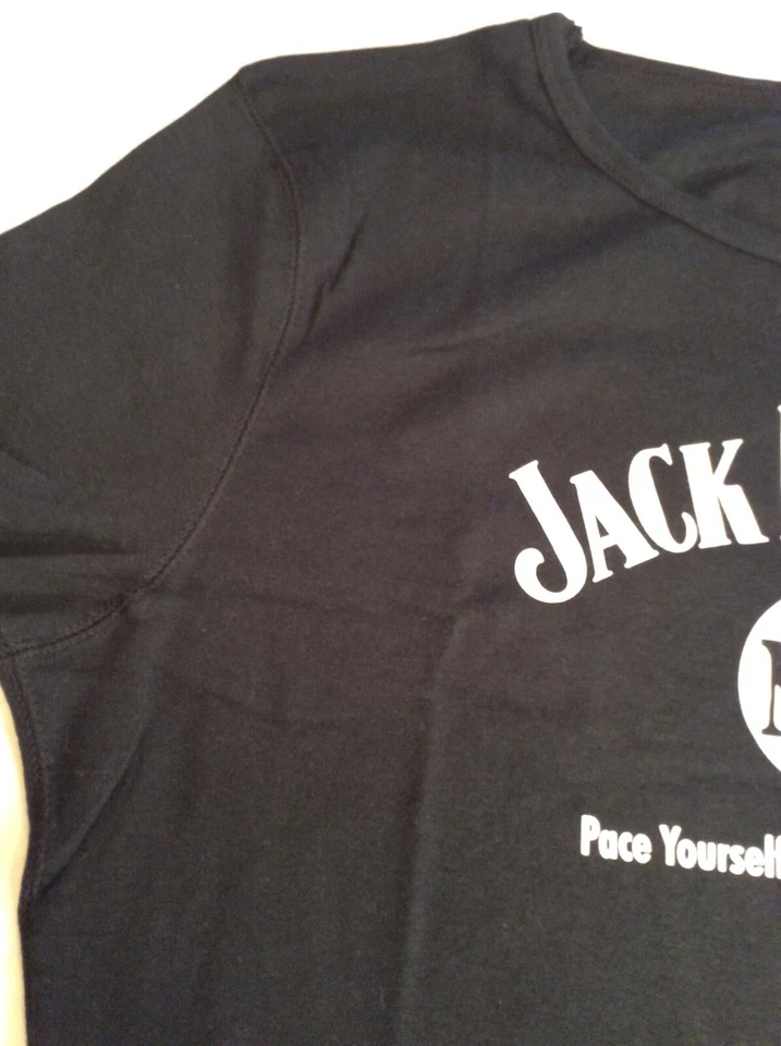 Nascar Chase Authentics 女式中号 T 恤 Jack Daniels 07 #1185 — 第 3/4 张图片