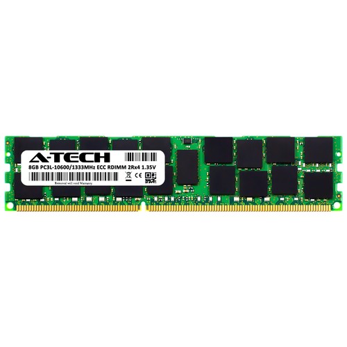 8GB DDR3L-1333 PC3-10600 ECC RDIMM (HP 647650-071 Äquivalent) Server Arbeitsspeicher RAM - Bild 2 von 2