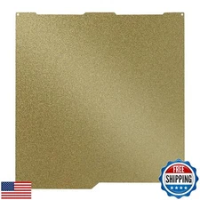 256x268mm Kobra 3 PEI Build Plate, TIOPY Double Sided Textured Flexible Sprin