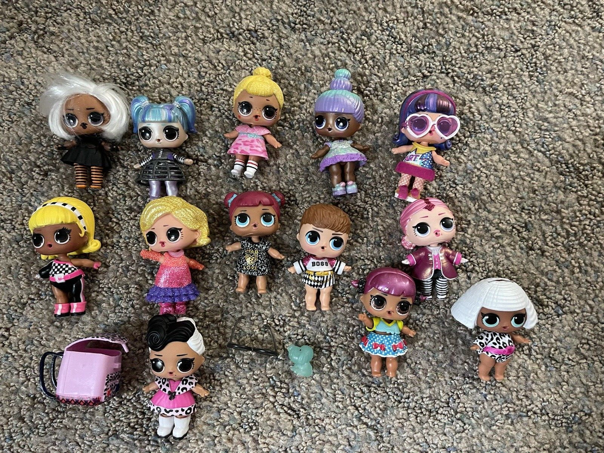 Lot Of LOL SURPRISE MGA SMALL DOLLS And Accessories