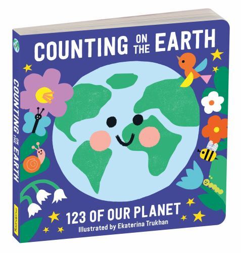 Counting on the Earth Board Book by Mudpuppy (2022, Children's Board Books)