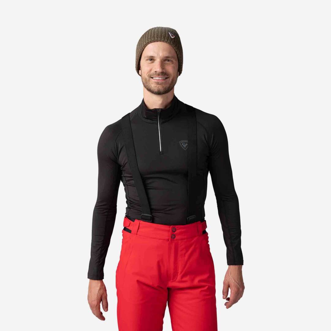 Rossignol Maglia Intima Tecnica Uomo 1/2 Zip - Nero