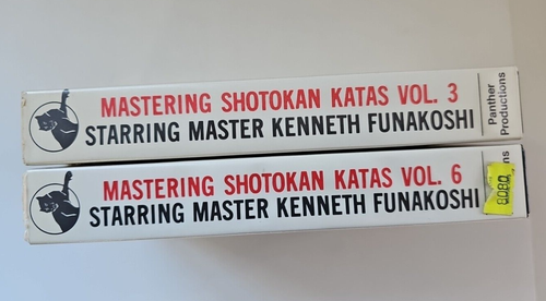 Mastering Shotokan Karate Vol 3 6 VHS Tape Panther Productions Kenneth Funakoshi - Picture 2 of 4