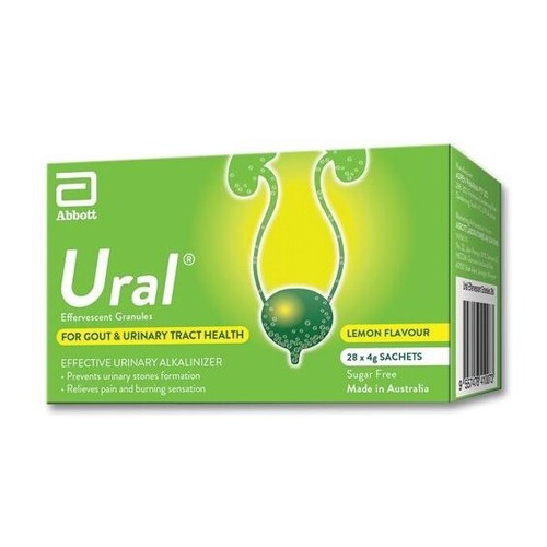 2 Box Abbott Ural Effervescent Granules Urine Alkalinizer 4g X 28s DHL SHIP - Picture 4 of 5