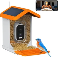 Wild Bird Feeder Camera, Smart Motion Activated Bird Camera, Live Video Capture