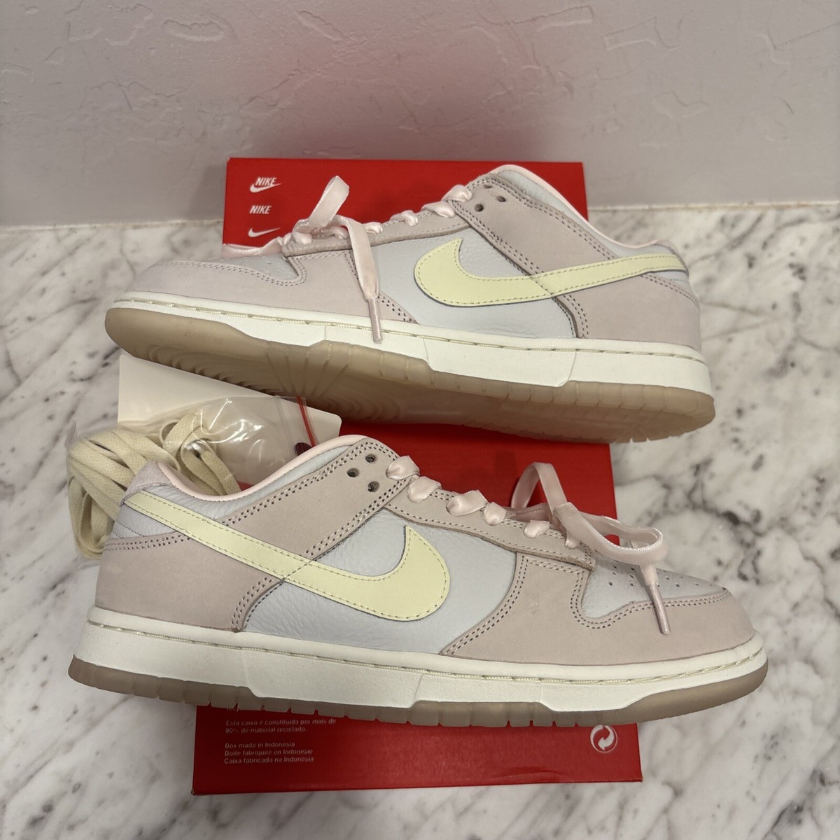 Nike WMNS Dunk Low Light Soft Pink Coconut Milk FB7910-601 Women's