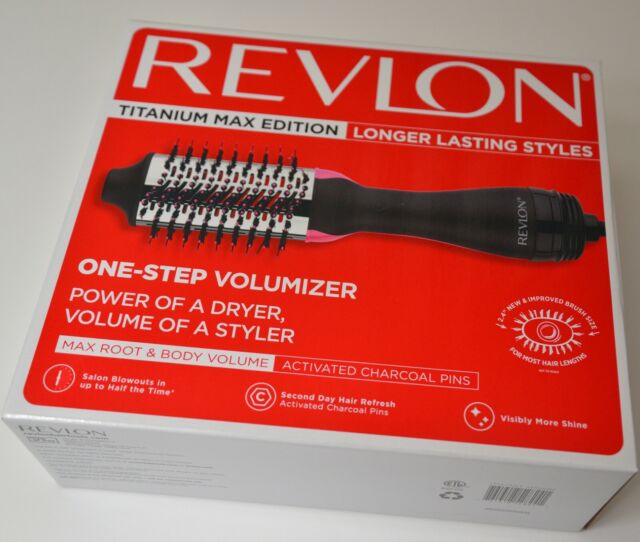 Revlon RVDR5282CT One-Step Hair Dryer Comb and Volumizer Titanium Max