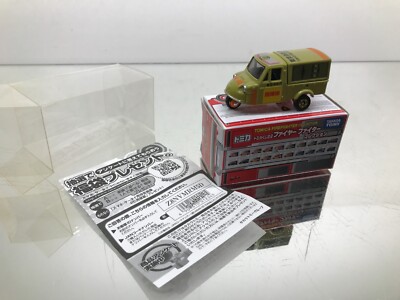 TOMICA TOMY 22 DAIHATSU MIDGET TOKYO FIRE DEPT -GREEN 1:50- HIGH QUALITY - 289