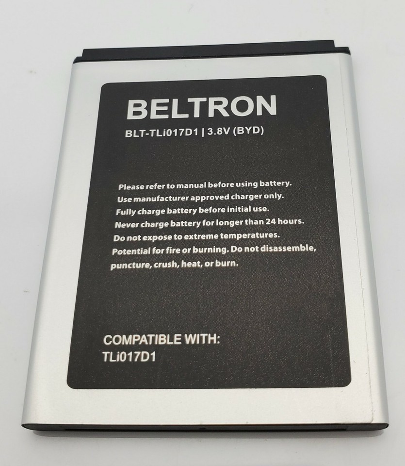 BELTRON TLi017D1 Battery for GreatCall Lively Flip / Jitterbug Flip 2